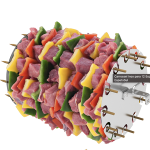 Carrusel para 12 brochetas